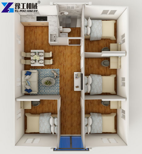 4 bedrooms model