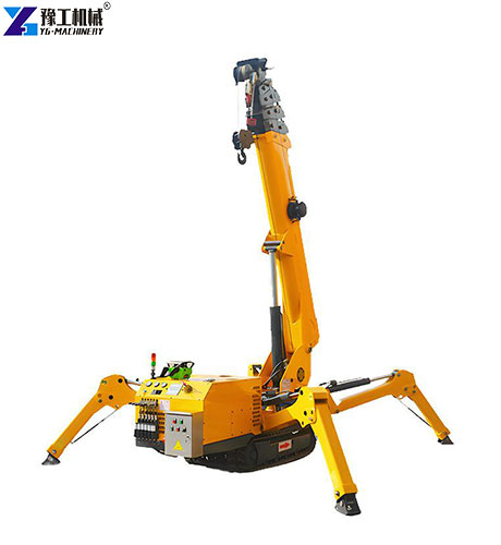 YG Brand's small tracked crane