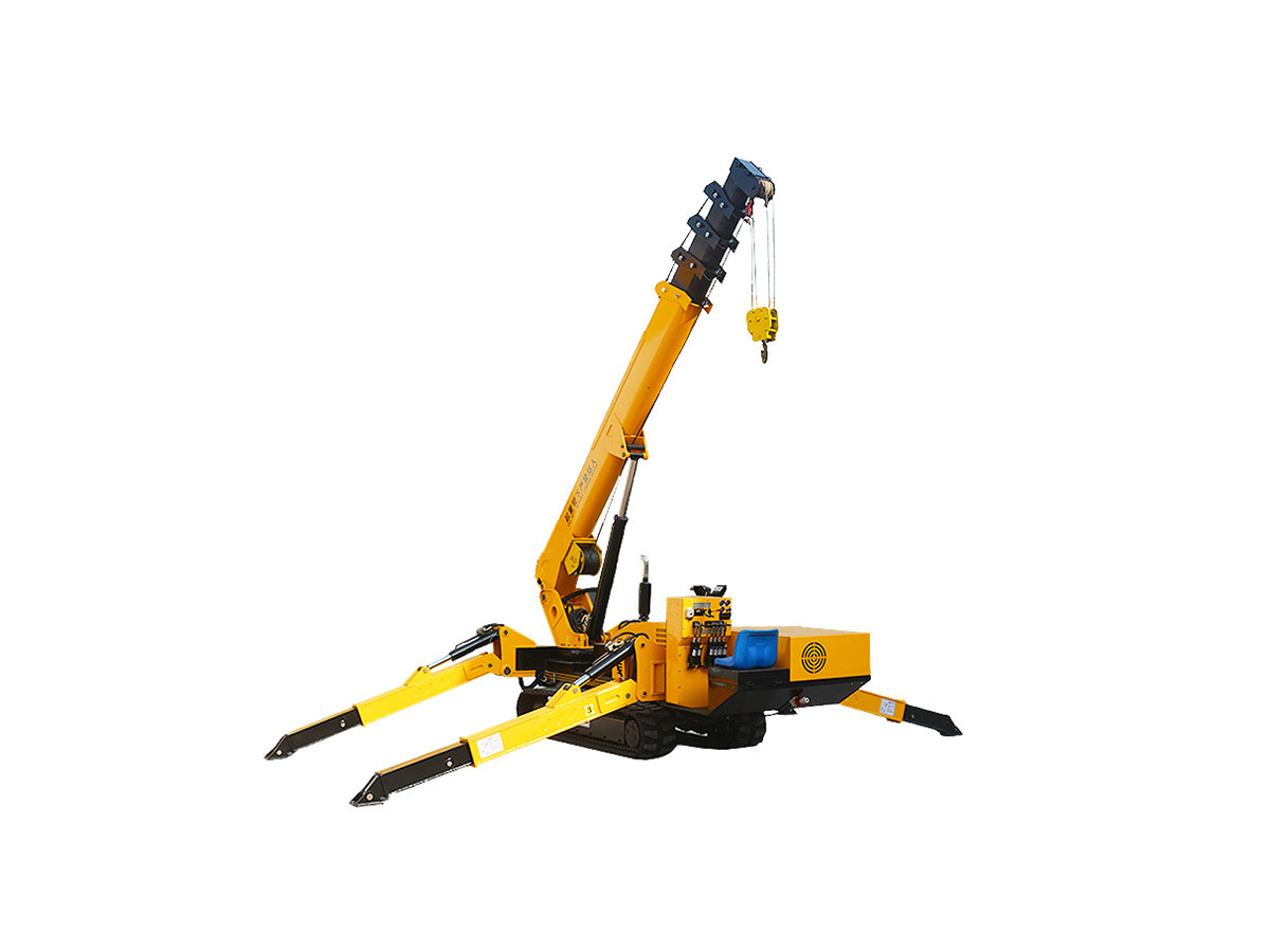 YG Machinery's 5-ton small spider crane