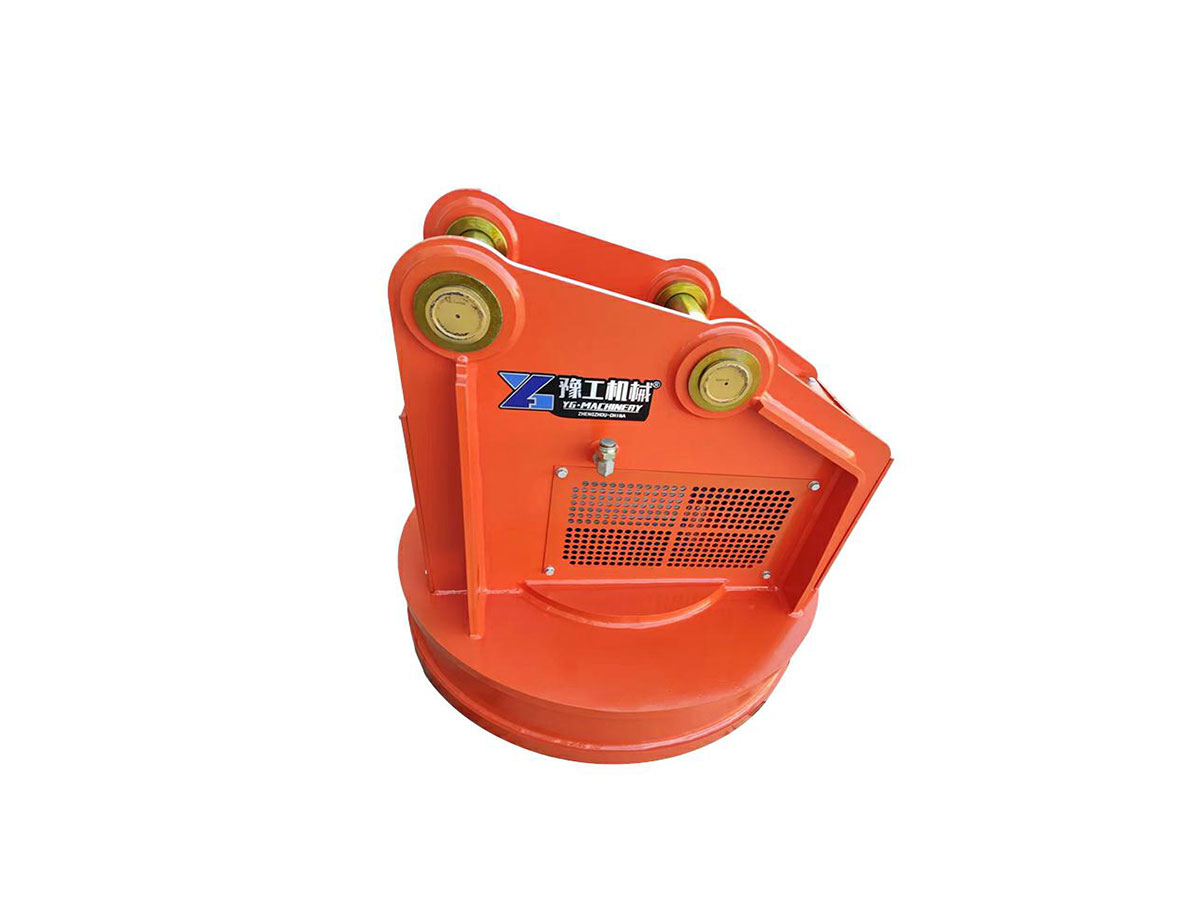 YG Machinery's excavator magnet
