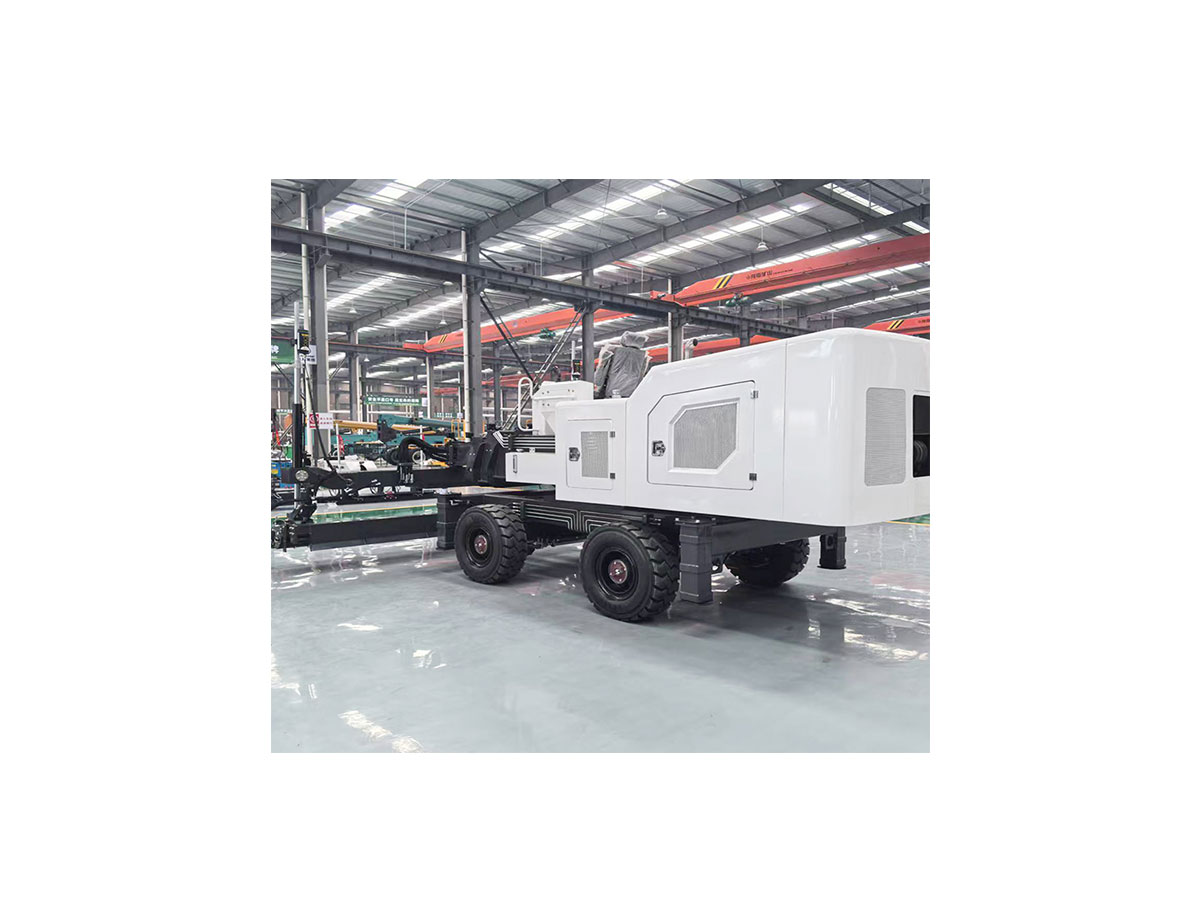 YG Machinery's laser concrete screed machine