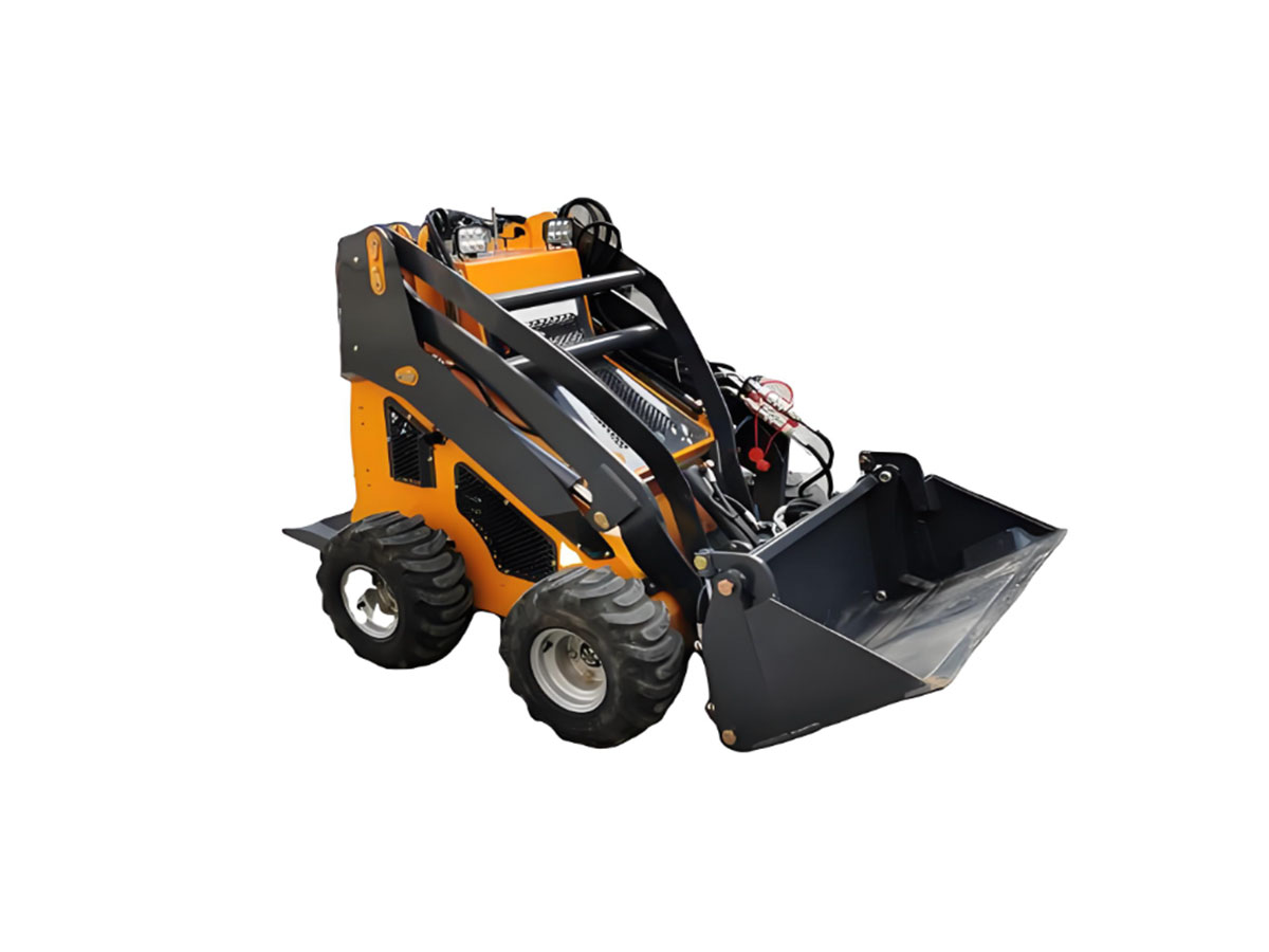 YG Machinery's mini stand on skid steer