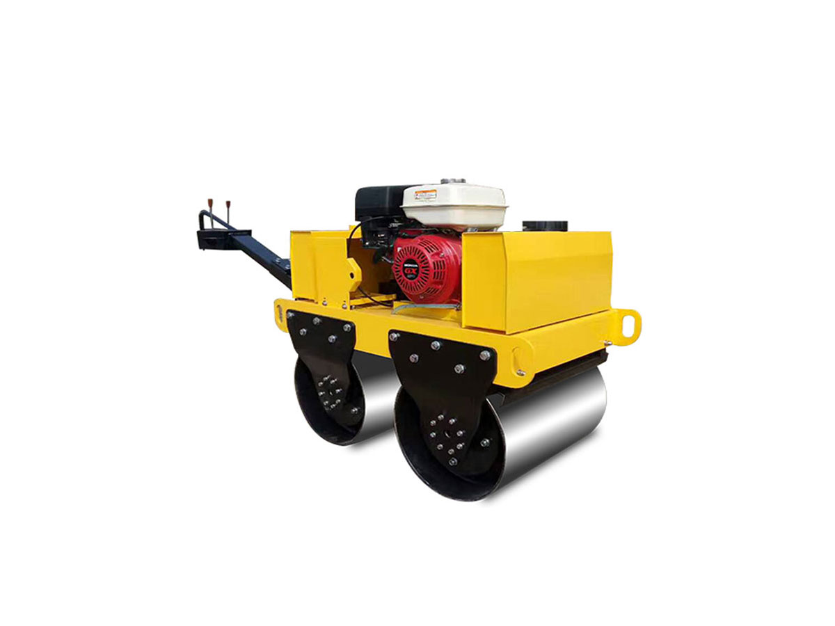 YG Machinery's walk behind double drum roller