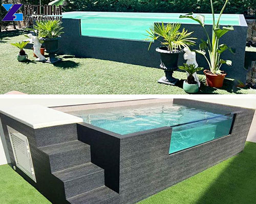YG shipping container swimming pools for sale