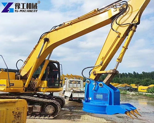 application of excavator magnet