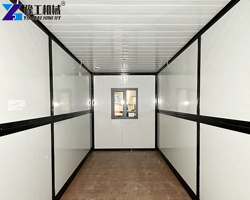 details of single container house