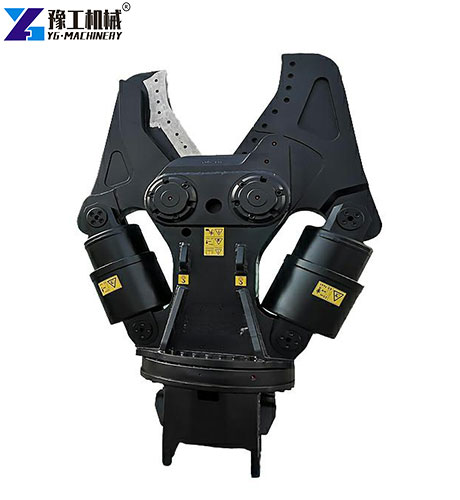 excavator demolition shear