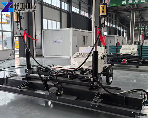 laser concrete screed machine