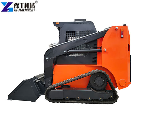 mini skid steer with cab (crawler type)