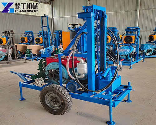 portable water well drilling machine