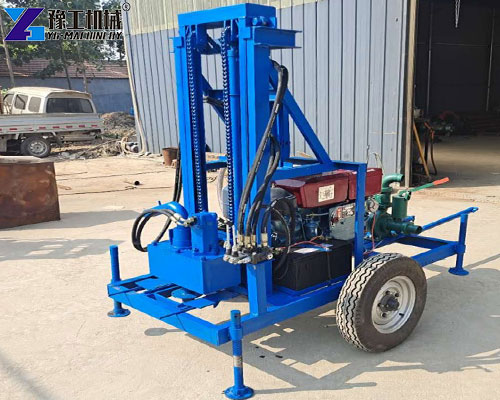 portable water well drilling rig