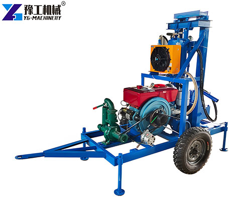 portable well drilling rig