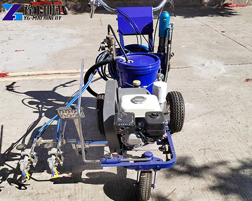 road striping machine