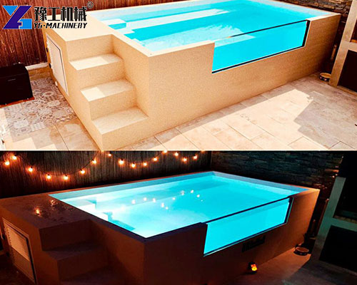 small container pool application