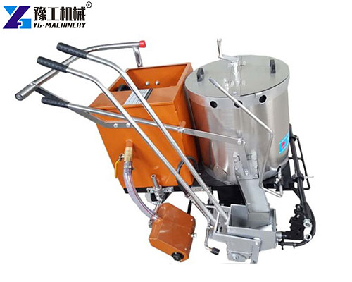 thermoplastic striping machine