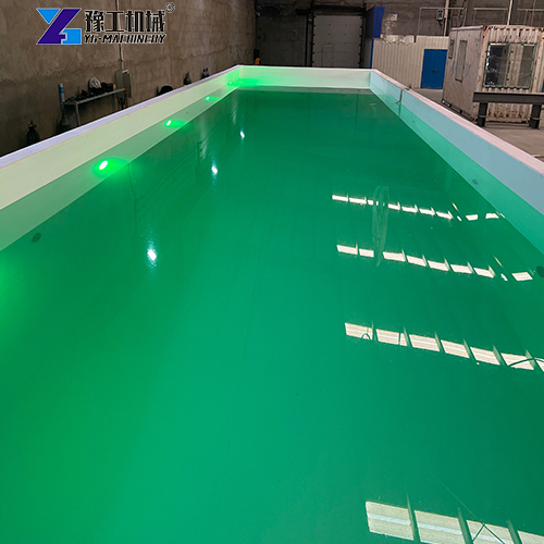 40ft container pool in factory