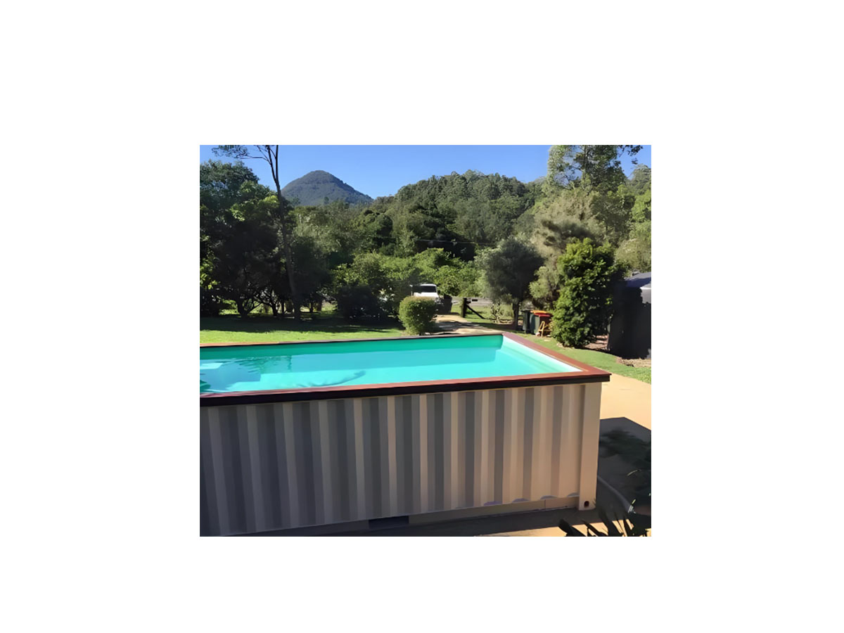 YG Machinery's 20ft container pool