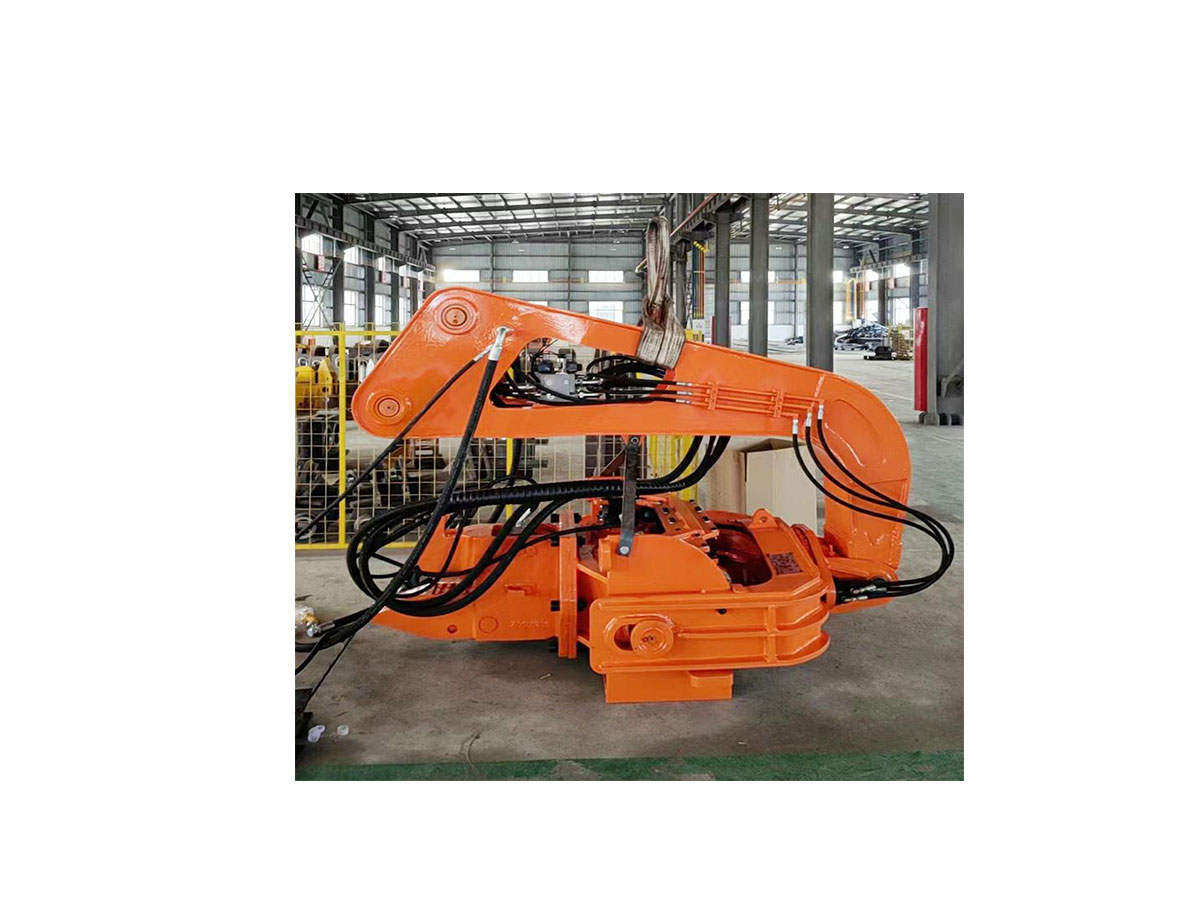 YG Machinery's excavator pile driver