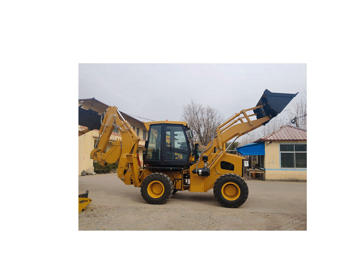 YG Machinery's front loader and backhoe