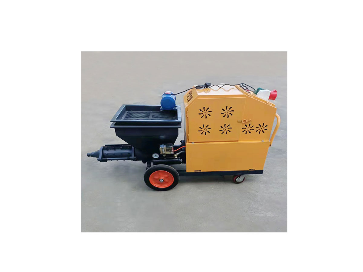 YG Machinery's mortar spraying machine