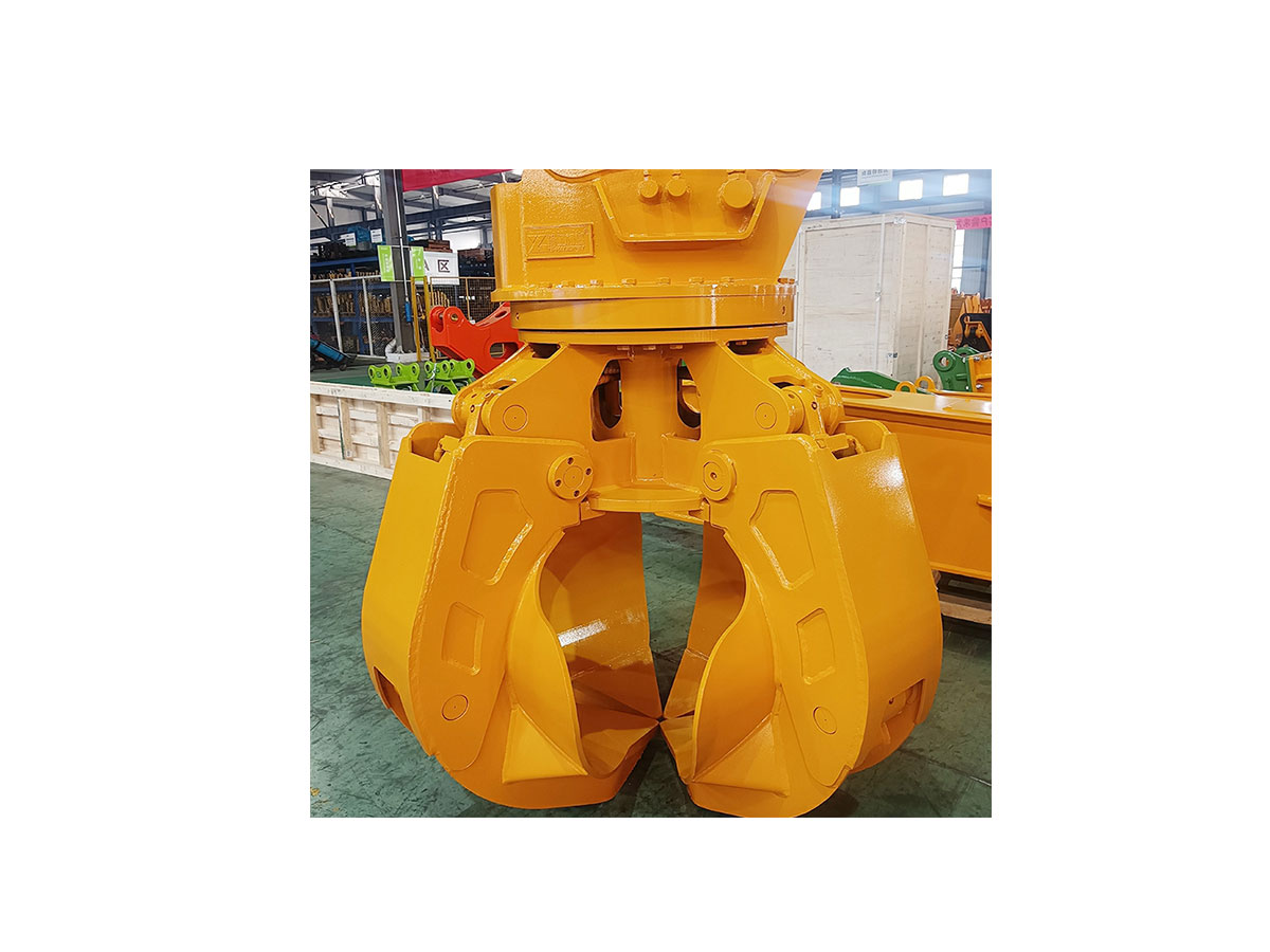 YG Machinery's orange peel grapple