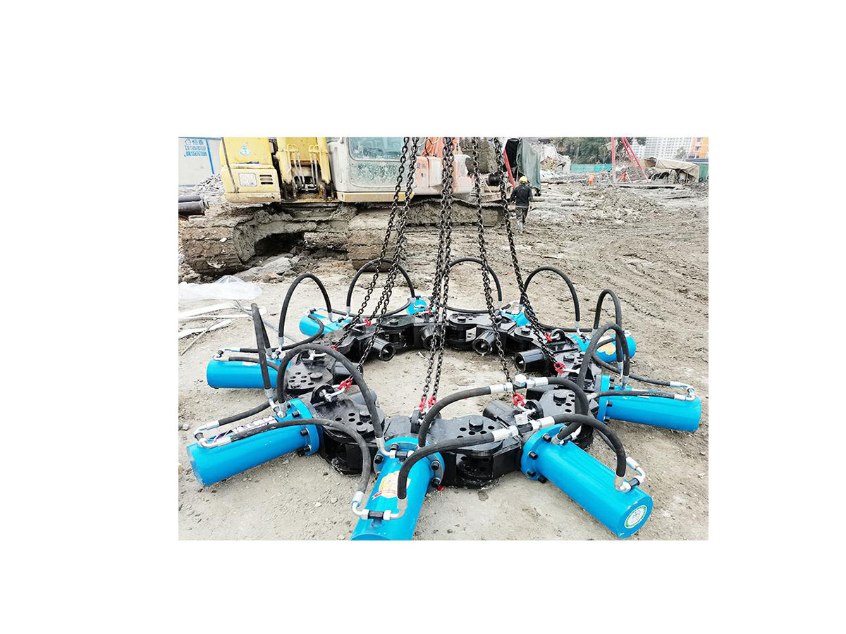 YG Machinery's pile breaker machine