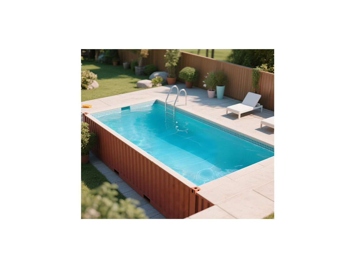 YG Machinery's prefab container pool