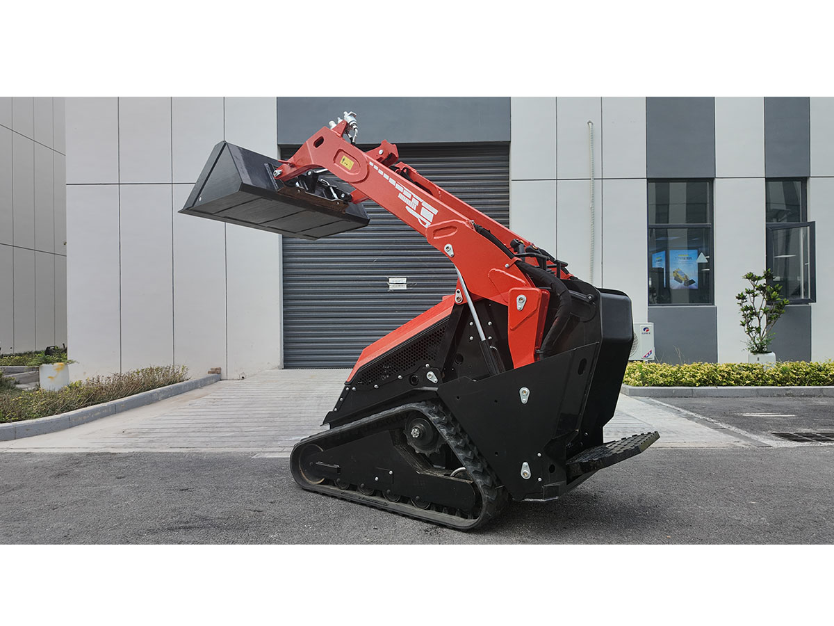 YG Machinery's small walk behind skid steer