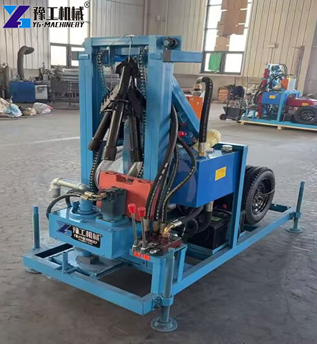 YG's small water well drilling machine