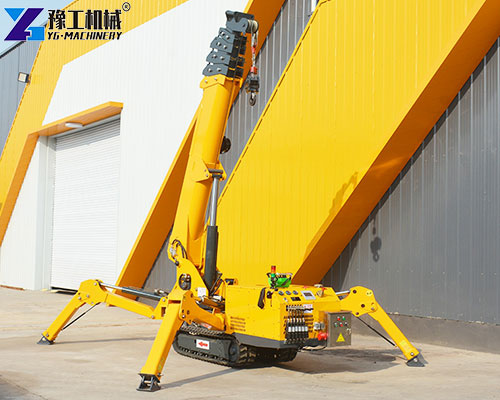 YG's spider crawler crane
