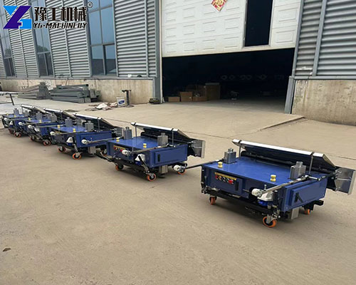 cement wall plaster machine