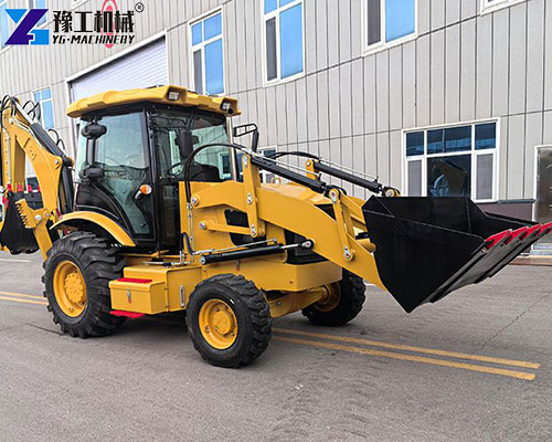 compact backhoe loader