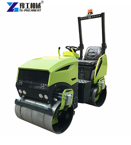 double drum asphalt roller