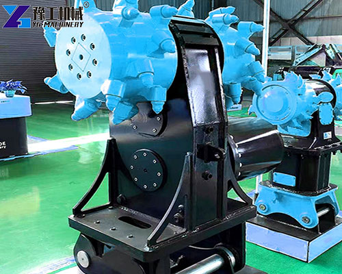 drum cutter attachment for excavator