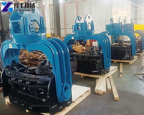 excavator pile driver attachment