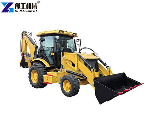 front loader and backhoe tractor