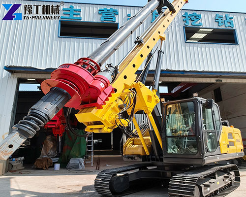high-quality rotary drilling rig machine