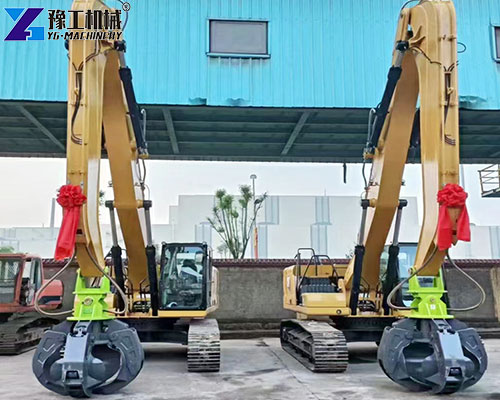 hydraulic orange peel grab