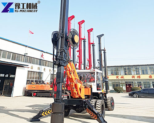 hydraulic rotary drilling rig