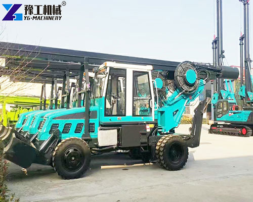 hydraulic rotary piling rigs