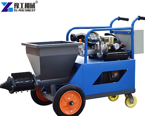 mortar spraying machine