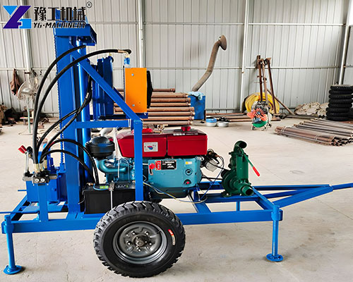 portable well drilling rig in YG