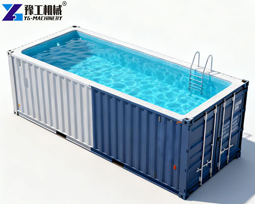 prefab container pool for sale