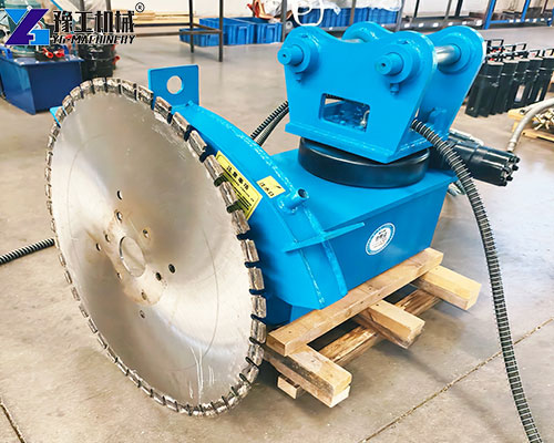 reliable excavator rock saw attachment