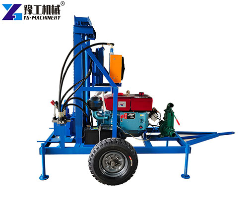 small borewell drilling machine