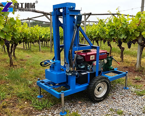 small well drilling machine application