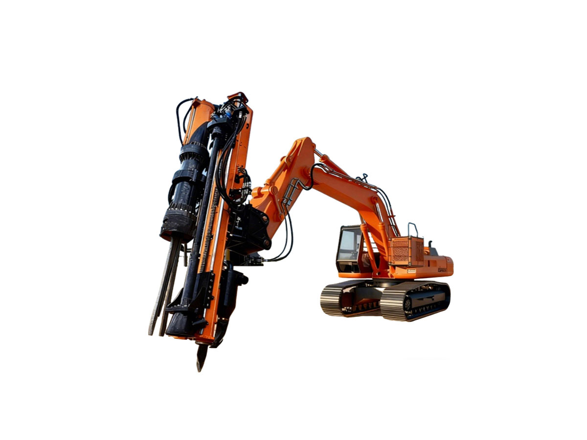 YG Machinery's drilling and splitting machine