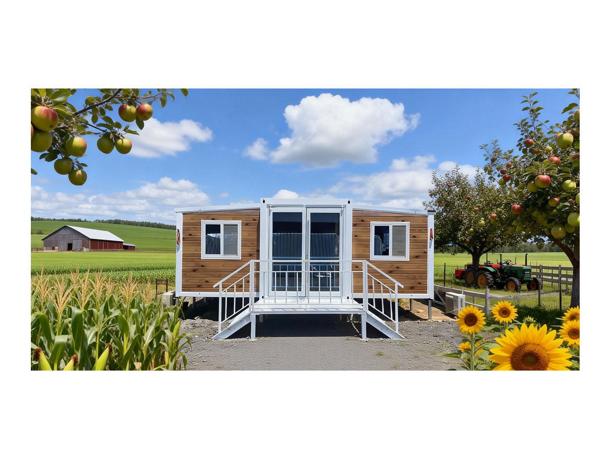 YG Machinery's fold out container house