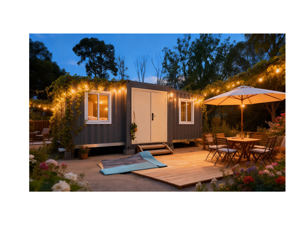 YG Machinery's portable foldable house