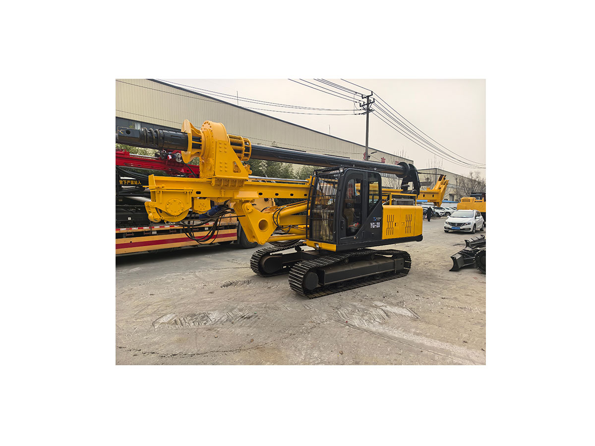 YG Machinery's rotary drilling equipment